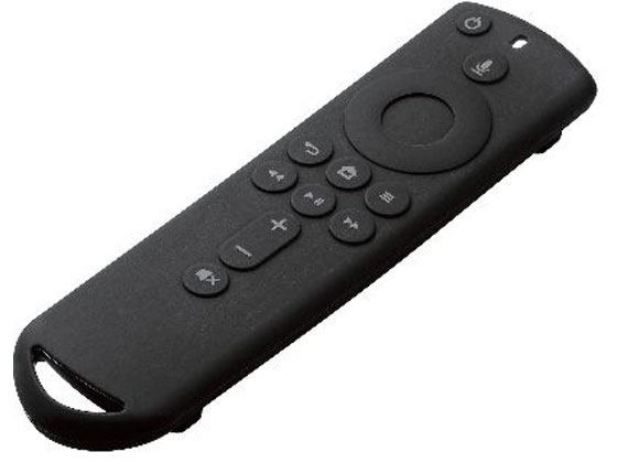 【スーパーSALE★クーポン＆11日9:59迄ポイント2倍】 【お取り寄せ】エレコム FireTVStick リモコンカバー 音声認識 AVD-AFTSRCBK プロジェクター関連品 アンテナ AV関連品 テレビ オーディオ 家電