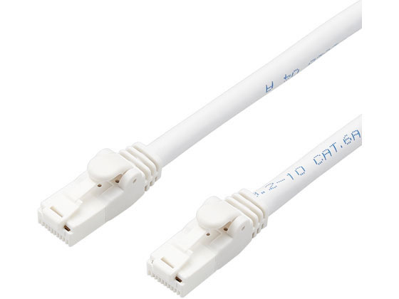 【レビュー投稿で100円OFFクーポン】【お取り寄せ】エレコム LANケーブル CAT6A 簡易包装 40m LD-GPAT WH40 RS LANケーブルカテゴリー6E LANケーブル ケーブル 電源タップ 配線パーツ 家電