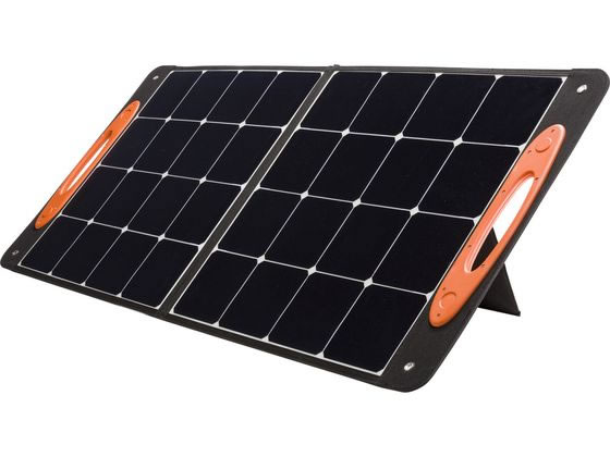 【ブラックフライデー限定★27日9:59迄店内ポイント2倍】送料無料 【お取り寄せ】サンワサプライ ポータブルソーラーパネル 100W BTL-SP1 ソーラー...