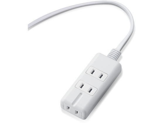 【レビュー投稿で100円OFFクーポン】【お取り寄せ】エレコム 電源タップ 磁石 3個口(内3ピン1) 5m T-KM01-2350WH コード付き電源タップ3ピン 電源タップ OAタップ 配線パーツ 家電