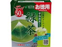 【レビュー投稿で100円OFFクーポン】国太楼 お徳用 宇治抹茶入り緑茶 三角ティーバッグ 50P ティーバッグ 緑茶 お茶 飲料