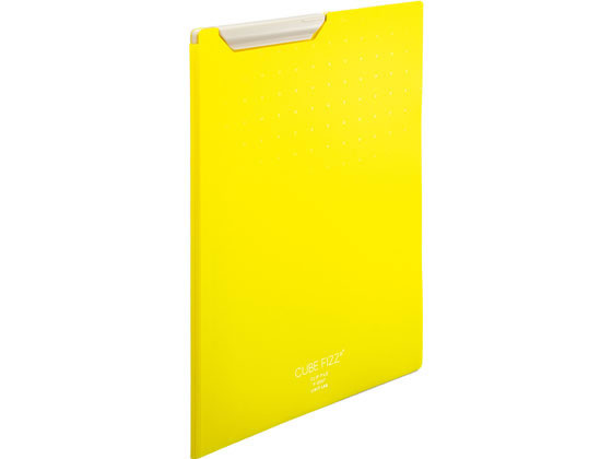 【マラソン限定2,000円クーポン★ポイント2倍28日9:59迄】 リヒトラブ CUBE FIZZ クリップファイル A4タテ イエロー F6067-5 A4 クリップボード 表紙付 用箋挟 ファイルのサムネイル