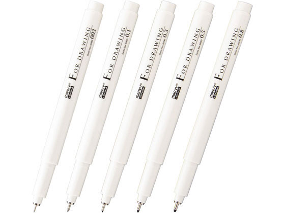 乐天商城 - 【レビュー投稿で100円OFFクーポン】【お取り寄せ】マービー フォードローイング 5本セット 4600-5A ミリペン 線画ペン 水性イラストマーカー 水性ペン 水性マーカー