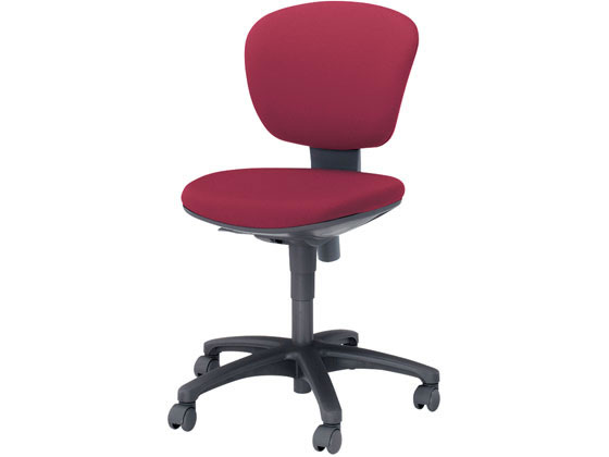 乐天商城 - 【マラソン限定★ポイント2倍】【メーカー直送】コクヨ レグノ2 セパレート 肘無 布マルーン ナイロンキャスター【代引不可】【組立・設置・送料無料】肘なし 布張りチェア オフィスチェア オフィス家具