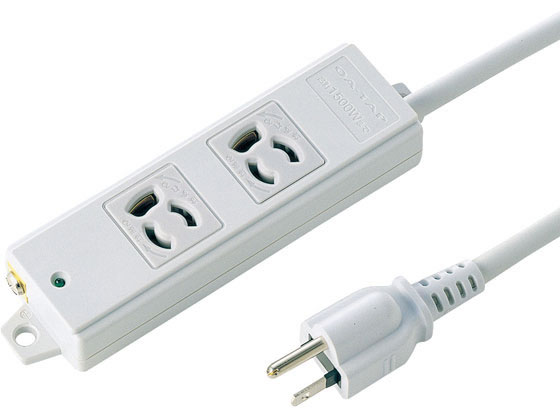 ~2个口 - 【レビュー投稿で100円OFFクーポン】【お取り寄せ】サンワサプライ 工事物件タップ 3P・2個口・5m TAP-KE2-5 コード付き電源タップ3ピン 電源タップ OAタップ 配線パーツ 家電