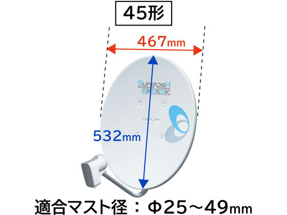 【マラソン限定★ポイント2倍＆2,000円クーポン】送料無料【お取り寄せ】DXアンテナ...