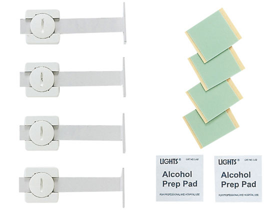 Other - 【レビュー投稿で100円OFFクーポン】【お取り寄せ】サンワサプライ 耐震ストッパー L型 4本入り QL-58 耐震 転倒防止グッズ 地震対策 防災