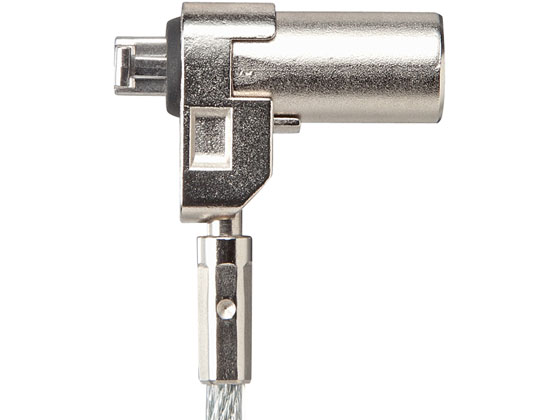 【マラソン限定★ポイント2倍】サンワサプライ 超小型シリンダセキュリティ eセキュリティ SLE-25S セキュリティワイヤーロック PC パソコン 家電