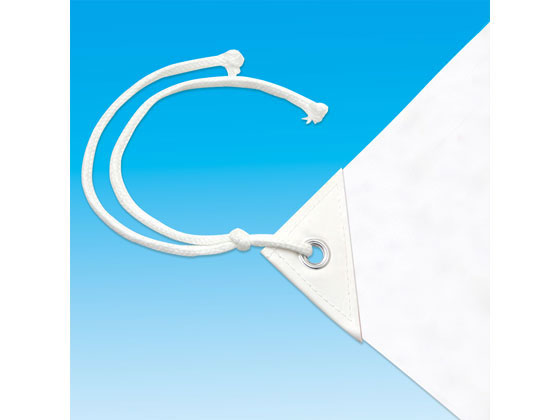 【レビュー投稿で100円OFFクーポン】【お取り寄せ】タカ印 白無地 大旗 900×1350mm 40-3100 のぼり POP 店頭POP 掲示 2