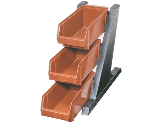 【ブラックフライデー限定★27日9:59迄店内ポイント2倍】【お取り寄せ】弁慶 BK オーガナイザー 3段1列 ブラウン オーガナイザー ケース 卓上 厨房 キッチン テーブル