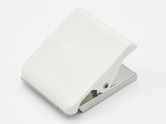 【レビュー投稿で100円OFFクーポン】マグエックス マグネットハイブリッドクリップ L 白 MHC-200-W マグネットクリップ マグネット 掲示物留め 吊下げ POP 掲示