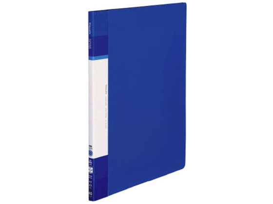 【レビュー投稿で100円OFFクーポン】コクヨ クリヤーブック(Glassele)固定式A4 背Pサイドスロー ブルー A4 固定式クリヤーファイル