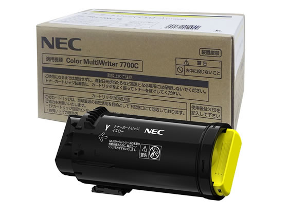【お取り寄せ】NEC 大容量トナーカートリッジ イエロー PR-L7700C-16 エヌイーシー NEC レーザープリンタ トナーカートリッジ インク