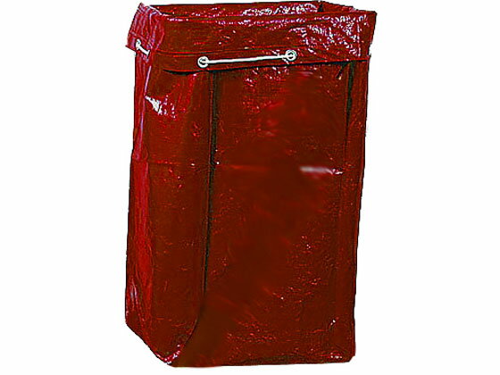 【レビュー投稿で100円OFFクーポン】【お取り寄せ】リネンカート(Z型)交換用リネンバッグ レッド 0-7127-13 メディカル