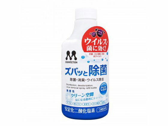 【マラソン限定2,000円OFFクーポン★27日9:59迄ポイント2倍】【お取り寄せ】プロスタッフ ズバッと除菌 スプレー つめかえ 300mL C72
