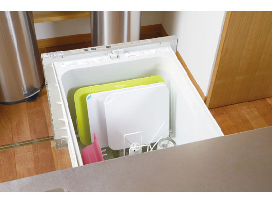 【お取り寄せ】川崎合成樹脂 ディッシュボード ホワイト GE011 調理道具 キッチン 雑貨 テーブル 2