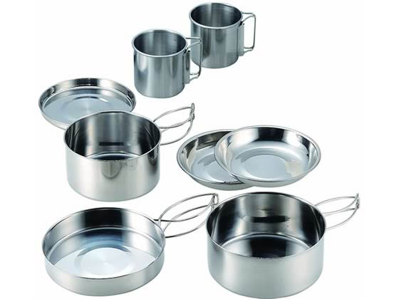 【ブラックフライデー限定★27日9:59迄店内ポイント2倍】【お取り寄せ】カクセー PP-02 ソラリラ キャンピング鍋 8点セット 調理道具 キッチン雑貨