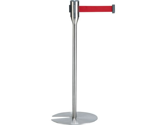 【ブラックフライデー限定★27日9:59迄店内ポイント2倍】送料無料 【お取り寄せ】テラモト ベルトパーテーションスリム3.3 赤 SU6619002 誘導ポール ベルトパーテーション エントランス インフォメーション オフィス家具