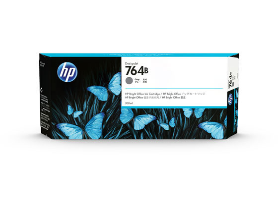 【マラソン限定★ポイント2倍】【お取り寄せ】HP HP764B インクカートリッジ グレー 300ml 3WX42A ヒューレットパッカード HP インクジェットカートリッジ インクカートリッジ トナー