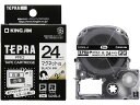 【ポイント2倍★19日20:00~26日1:59迄】キングジム テプラPROテープ マグネットテープ 24mm 白/黒文字 マグネットタイプ テプラPROテープ キングジム テプラ 事務機器