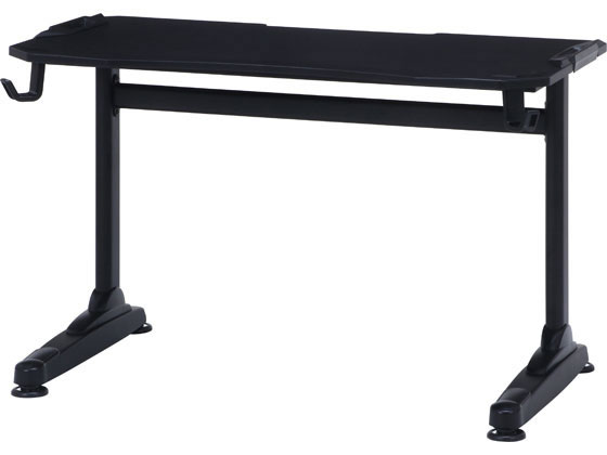 【メーカー直送】不二貿易/GAMING DESK XeNO W1200×H730 ブラック/38130【代引不可】【お客様組立】 [2]