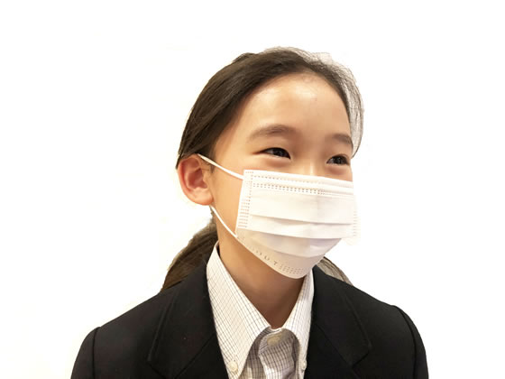 【マラソン限定★ポイント2倍】ファーストレイト フィット使いきりEXミニマスク 子供用 ホワイト 50枚 マスク 鼻 のど対策 メディカル