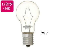 【お取り寄せ】ヤザワ 省エネクリプトン球 40W形 クリア 5個 P351736C5P 40W形 ミニクリプトン電球 ランプ