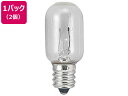 ヤザワ ナツメ球 15W クリア T201215C ナツメ球 LED電球 ランプ