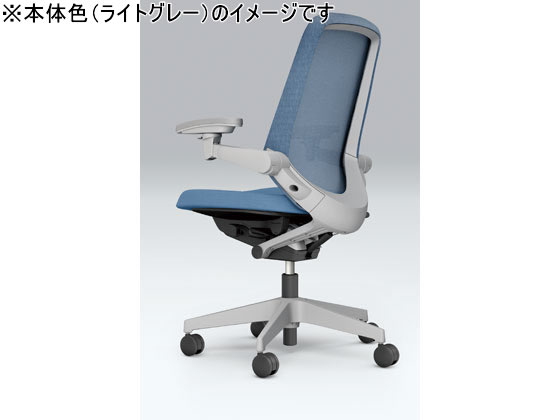 【レビュー投稿で100円OFFクーポン】【メーカー直送】イトーキ ノートチェア ローバック 可動肘 本体ライトグレー パーシモンオレンジ【代引不可】【組立・設置・送料無料】 肘付き 可動肘タイプ メッシュチェア オフィスチェア オフィス家具 [3]