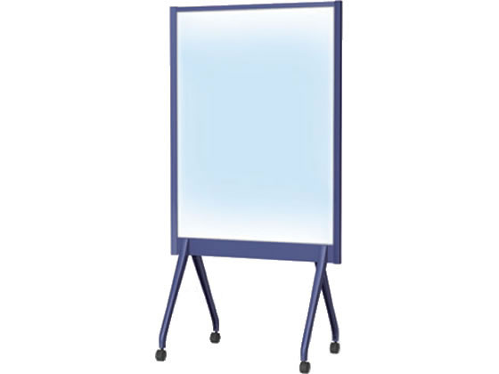 【レビュー投稿で100円OFFクーポン】【メーカー直送】プラス アクリルパーテーション 943×573×1800mm ネイビーブルー【代引不可】【組立・設置・送...