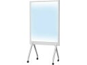 【メーカー直送】プラス アクリルパーテーション 943×573×1800mm ライトグレー【代引不可】【組立・設置・送料無料】