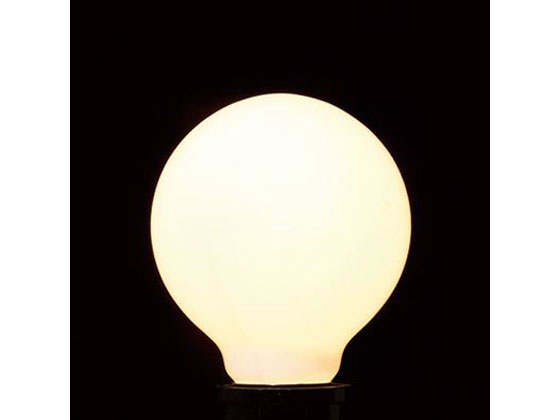 【お取り寄せ】ヤザワ ボール電球 60W形 ホワイト 長寿命 幅70mm 60W形 白熱電球 ランプ 2