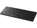 【ポイント2倍★22日20:00~27日9:59迄】【お取り寄せ】バッファロー Bluetooth3.0 コンパクトキーボードブラック BSKBB310BK キーボード マウス 入力機器 パソコン 家電