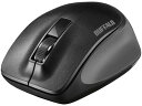 【ポイント2倍★19日20:00〜26日1:59迄】【お取り寄せ】バッファロー 無線BlueLEDプレミアムフィットマウス ブラック BSMBW300MBK マ...