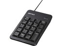 【マラソン限定★2000円クーポン&ポイント2倍】【お取り寄せ】バッファロー 有線テンキーボード Tabキー付き ブラック BSTK100BK テンキー マウス...