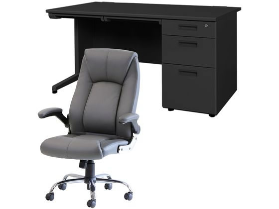 �ڥ�ӥ塼��Ƥ�100��OFF�����ݥ�ۡڥ᡼����ľ����Netforce �ǥ������������å� ��µ��W1400mm ŷ��BK ������ GY������Բġۡڤ�������...