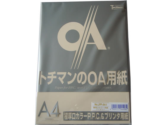 SAKAEテクニカルペーパー 極厚口カラーPPC A4 アイボリー 50枚 A4 カラーコピー用紙