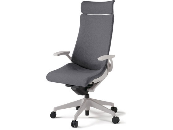 ＼10/4~10/17 9:59まで★店内全品ポイント2倍以上／ 【メーカー直送】イトーキ アクトチェア 布張EXハイ 本体灰樹脂脚 固定肘Dグレー【代引不可】【組立・設置・送料無料】 肘付き 固定肘タイプ 布張りチェア オフィスチェア