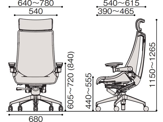 【ポイント2倍★19日20:00〜26日1:59迄】【メーカー直送】イトーキ アクトチェア 布張EXハイ 本体黒樹脂脚 可動肘オフBK【代引不可】【組立・設置・送料無料】 肘付き 可動肘タイプ 布張りチェア オフィスチェア オフィス家具 [2]