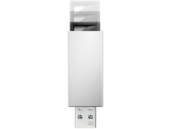 【店内全品ポイント2倍★28日9:59迄】【お取り寄せ】I・O DATA USB3.1 USBメモリー 128GB ホワイト U3-PSH128G W USBメモリ 記録メディア テープ
