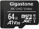 Gigastone microSDXCJ[h 64GB Class10 GJMX-64GV3A1 microSD SDHC[J[h L^fBA e[v