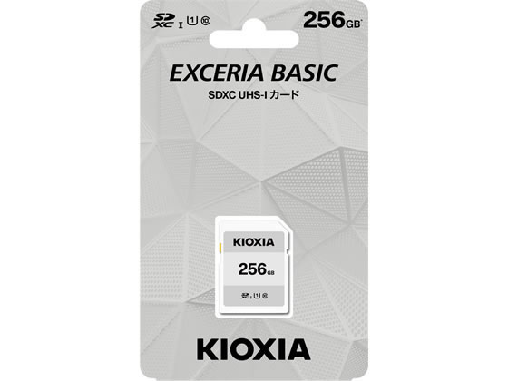 【お取り寄せ】キオクシア SDメモリカード EXCERIA BASIC 256GB KCA-SD256GS SDカード SDHCカード 記録メディア テープ