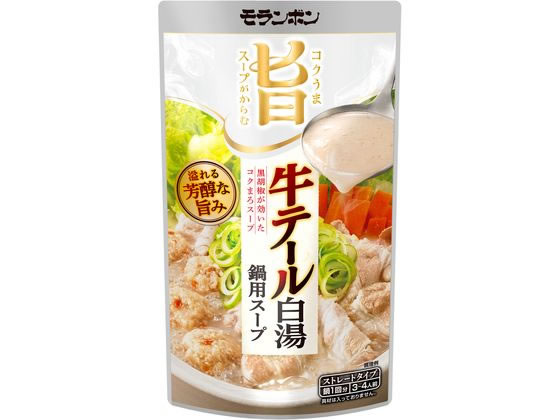モランボン 牛テール白湯鍋用スープ たれ 調味料 食材のサムネイル