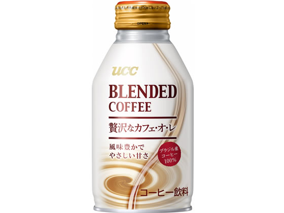 UCC ブレンドコーヒー 贅沢なカフェ・オ・レ 260g 缶コーヒー 缶飲料 ボトル飲料