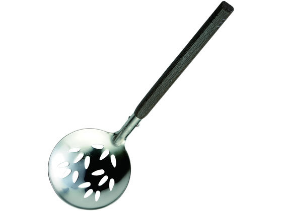 【レビュー投稿で100円OFFクーポン】【お取り寄せ】カンダ 和色玉杓子穴明黒檀色(コクタン) お玉 レードル 水杓子 調理小物 厨房 キッチン