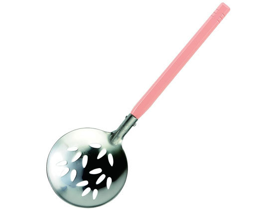 【マラソン限定★2000円クーポン＆ポイント2倍】【お取り寄せ】カンダ 和色玉杓子穴明鴇色(トキ) お玉 レードル 水杓子 調理小物 厨房 キッチン