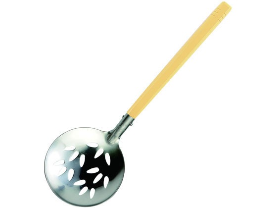 【マラソン限定★2000円クーポン＆ポイント2倍】【お取り寄せ】カンダ 和色玉杓子穴明梔子色(クチナシ) お玉 レードル 水杓子 調理小物 厨房 キッチン