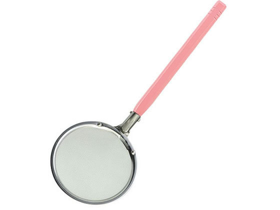 【レビュー投稿で100円OFFクーポン】【お取り寄せ】カンダ 和色卓上かす揚鴇色(トキ) かす揚げ フライヤー網 鍋 フライパン 厨房 キッチン