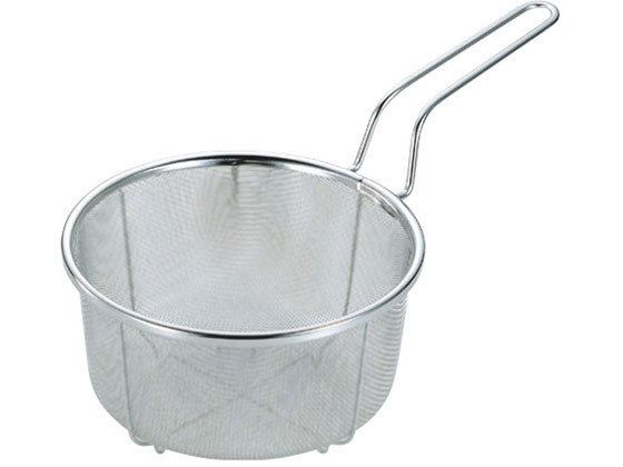 【レビュー投稿で100円OFFクーポン】【お取り寄せ】新越ワークス TSボイルバスケット24cm 31125 スクイ網 うどんてぼ 調理小物 厨房 キッチン