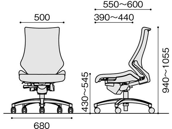 【マラソン限定2,000円クーポン&11日9:59迄ポイント2倍】【メーカー直送】イトーキ エフチェア 布張 ハイバック 肘無 本体黒 ライトグレー【代引不可】【組立・設置・送料無料】肘なし 布張りチェア オフィスチェア オフィス家具 [2]